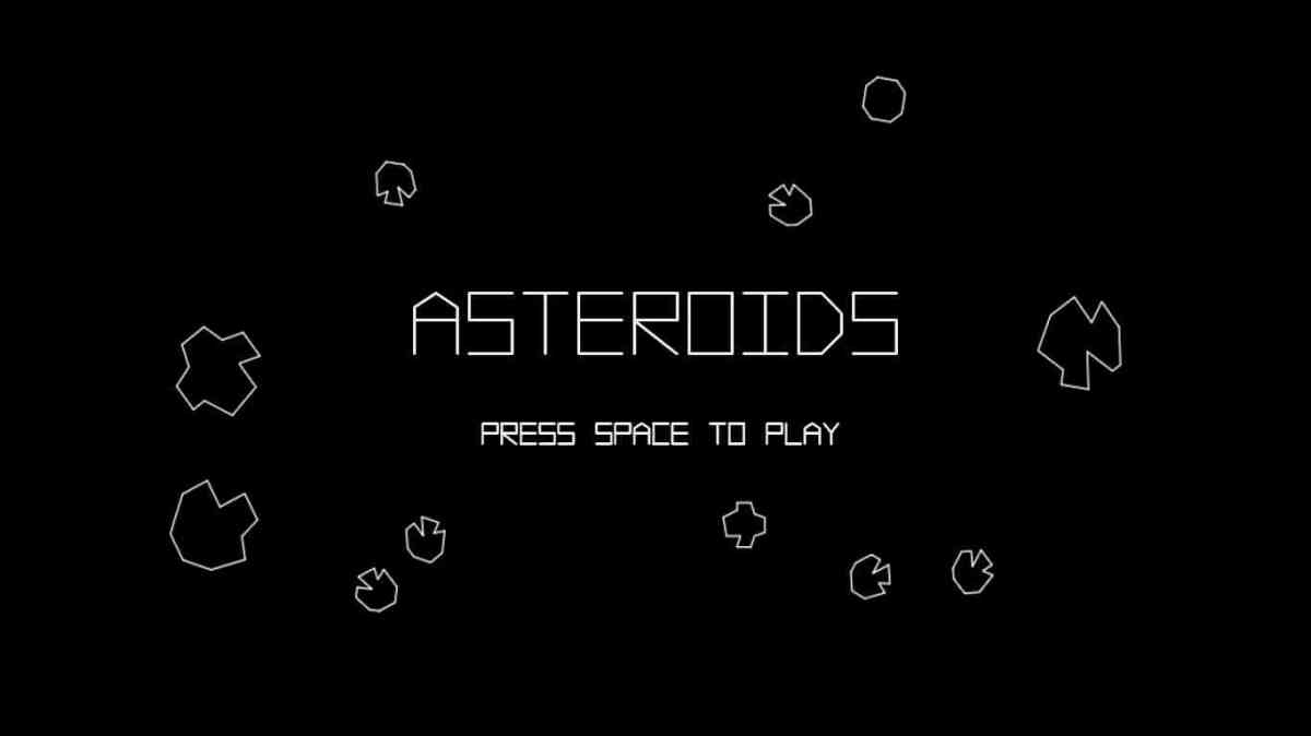 Asteroids game